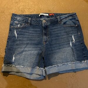 Plus size Jean Shorts